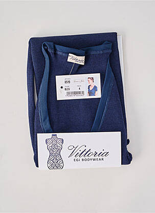 Top/caraco elasticitate albastru VITTORIA B femeie