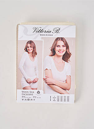 Top/caraco elasticitate bej VITTORIA B femeie