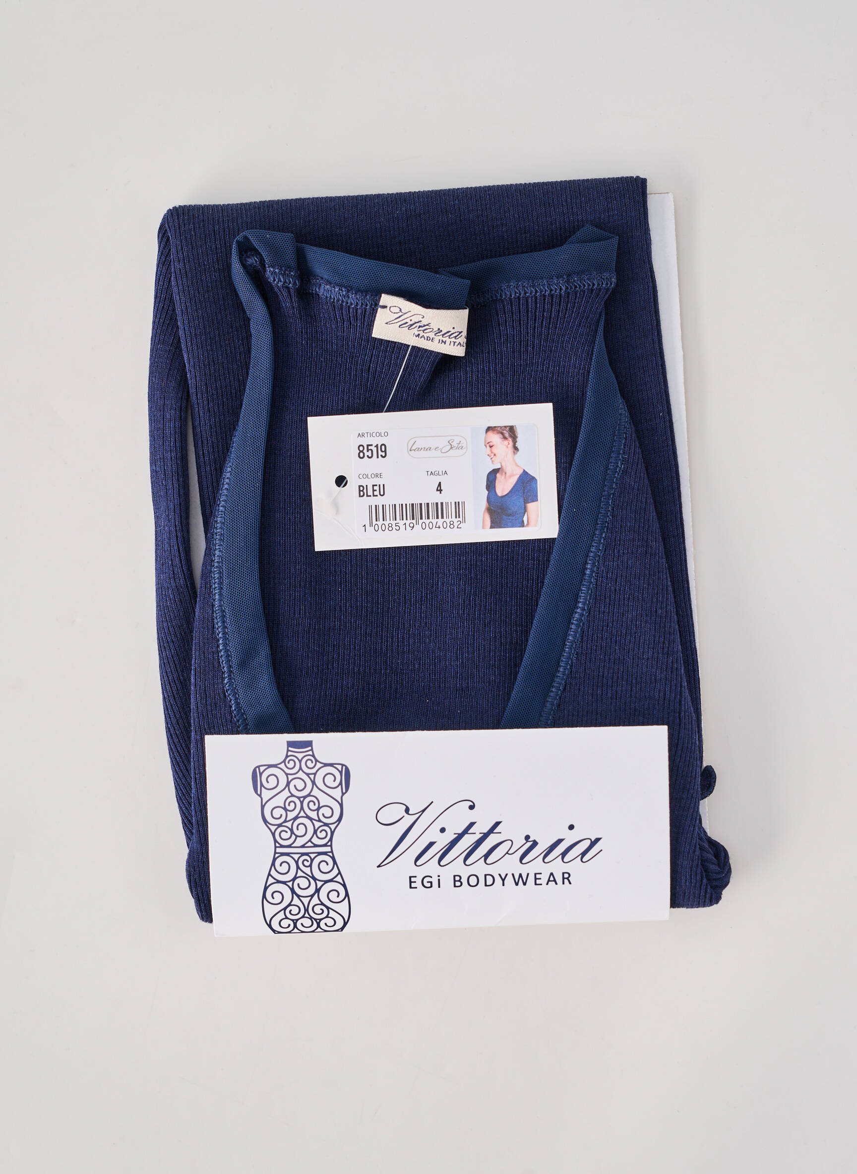 Top/caraco elasticitate albastru VITTORIA B femeie