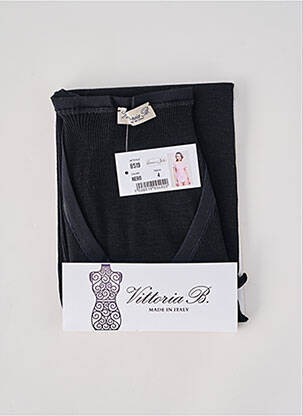 Top/caraco elasticitate negru VITTORIA B femeie