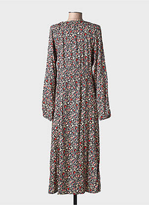 Rochie lungă mâneci lungi mâneci lungi negru C'EST BEAU LA VIE femeie