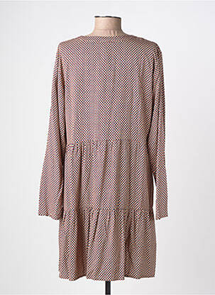Rochie scurtă mâneci lungi mâneci lungi bej SURKANA femeie
