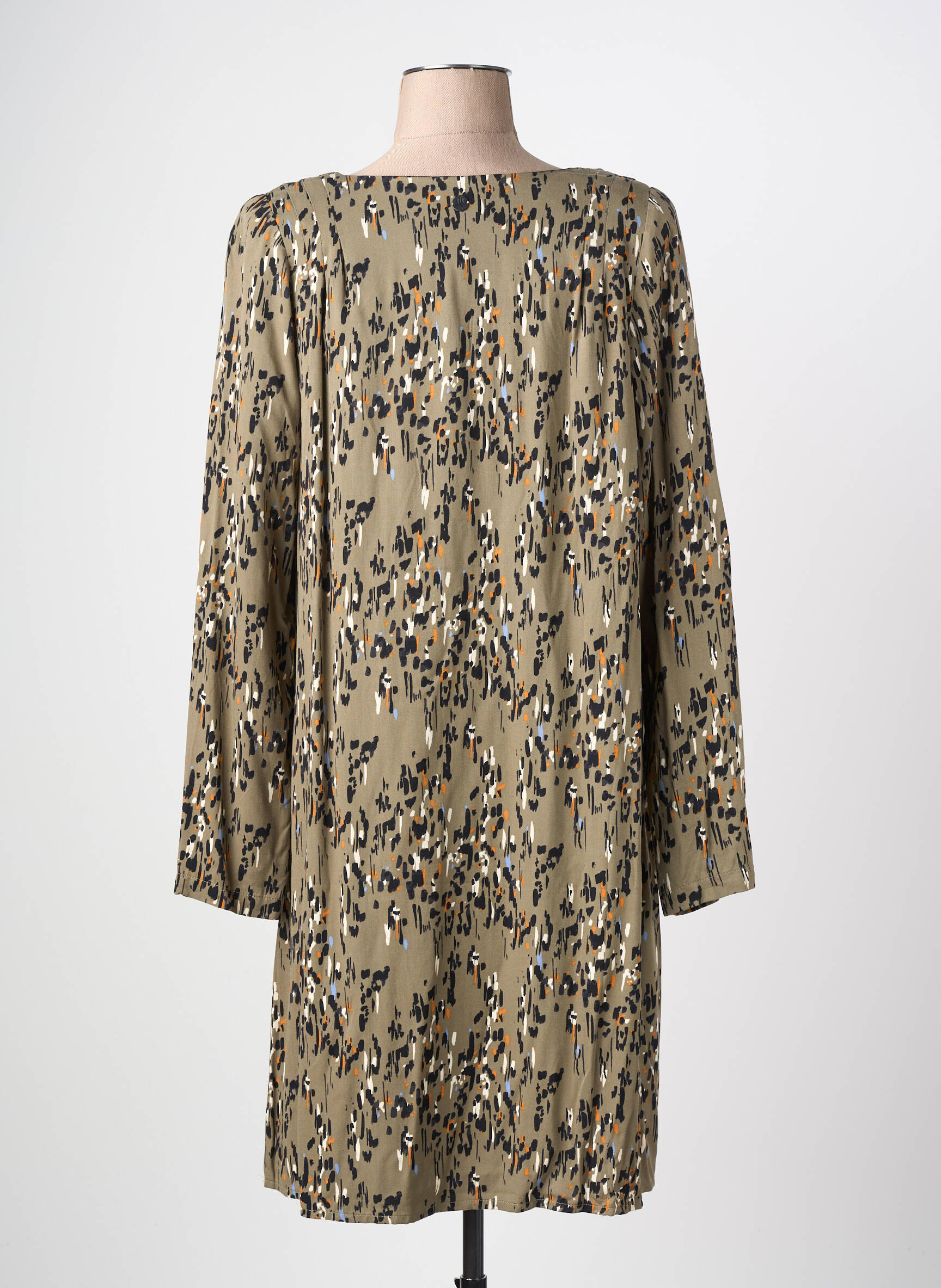 Rochie scurtă mâneci lungi mâneci lungi verde LOLA ESPELETA femeie
