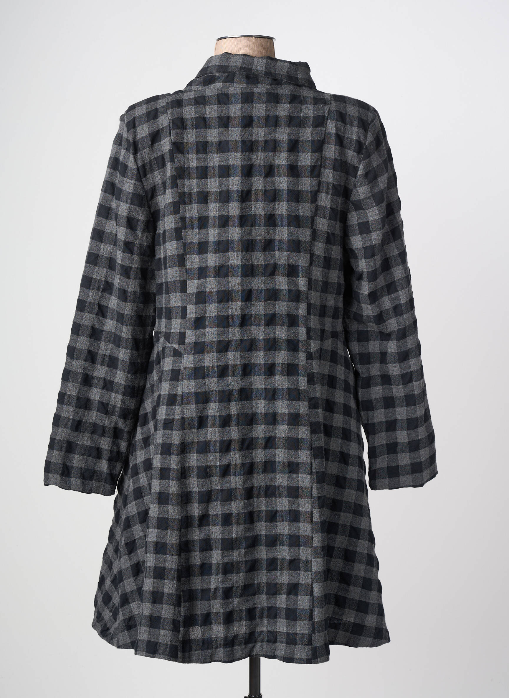 Rochie midi mâneci lungi mâneci lungi gri MES SOEURS ET MOI femeie