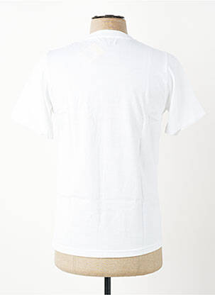 Tricou broderie mâneci scurte alb GWEN & BLACK bărbat