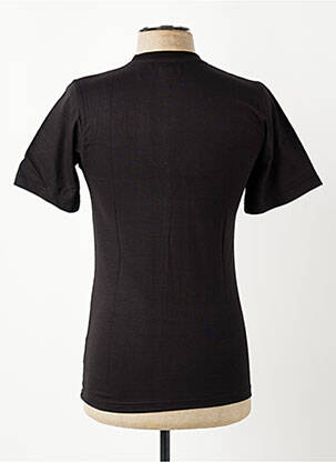 Tricou broderie mâneci scurte negru GWEN & BLACK bărbat