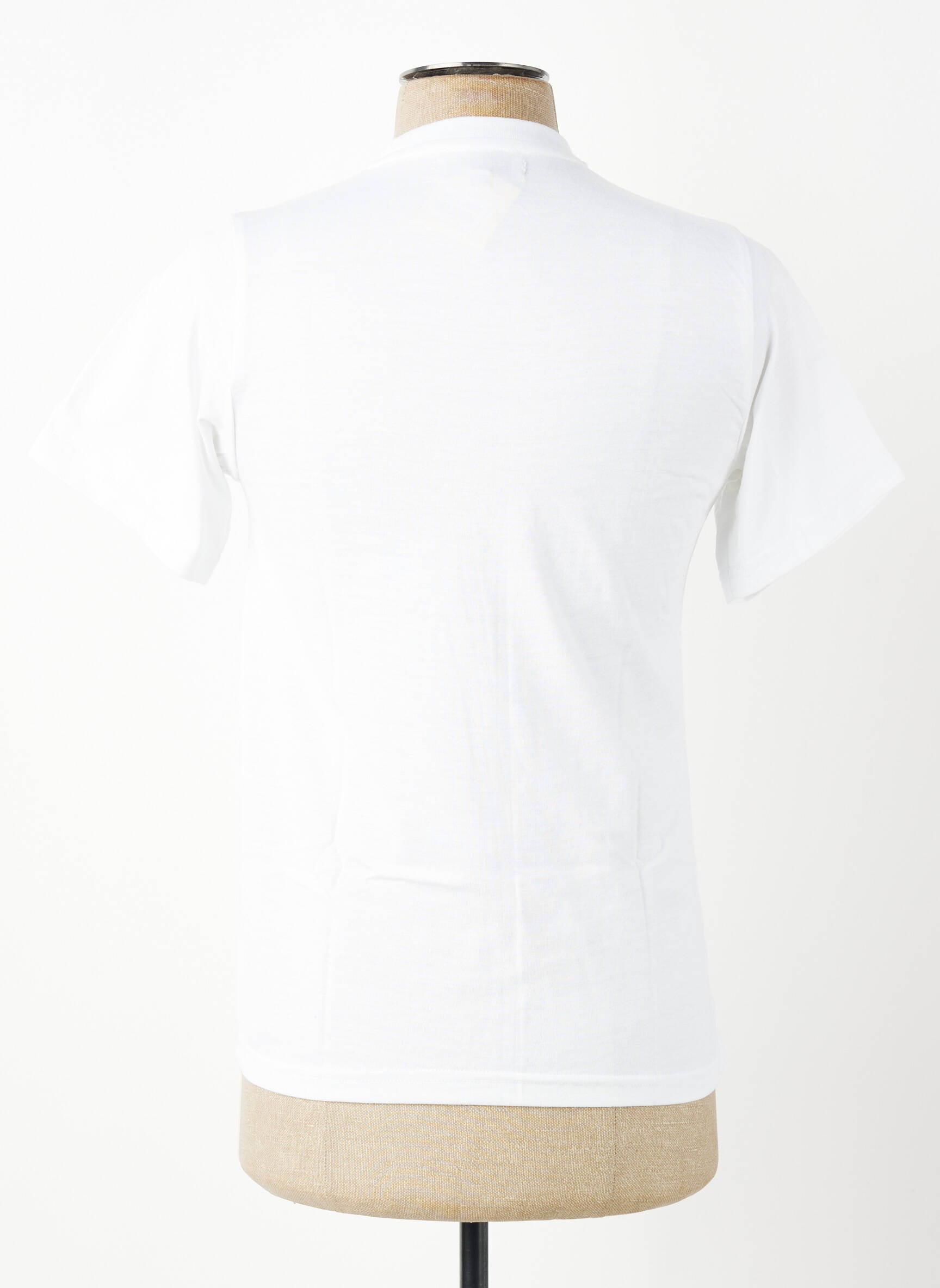 Tricou broderie mâneci scurte alb GWEN & BLACK bărbat