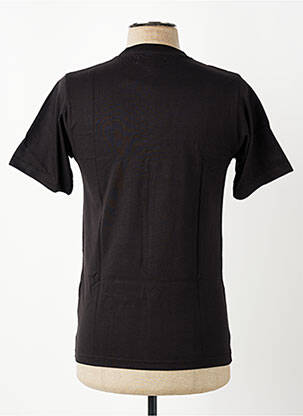 Tricou broderie mâneci scurte negru GWEN & BLACK bărbat