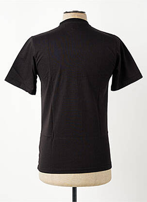 Tricou broderie mâneci scurte negru GWEN & BLACK bărbat