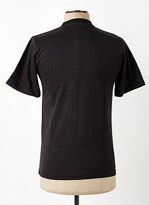 Tricou broderie mâneci scurte negru GWEN & BLACK bărbat
