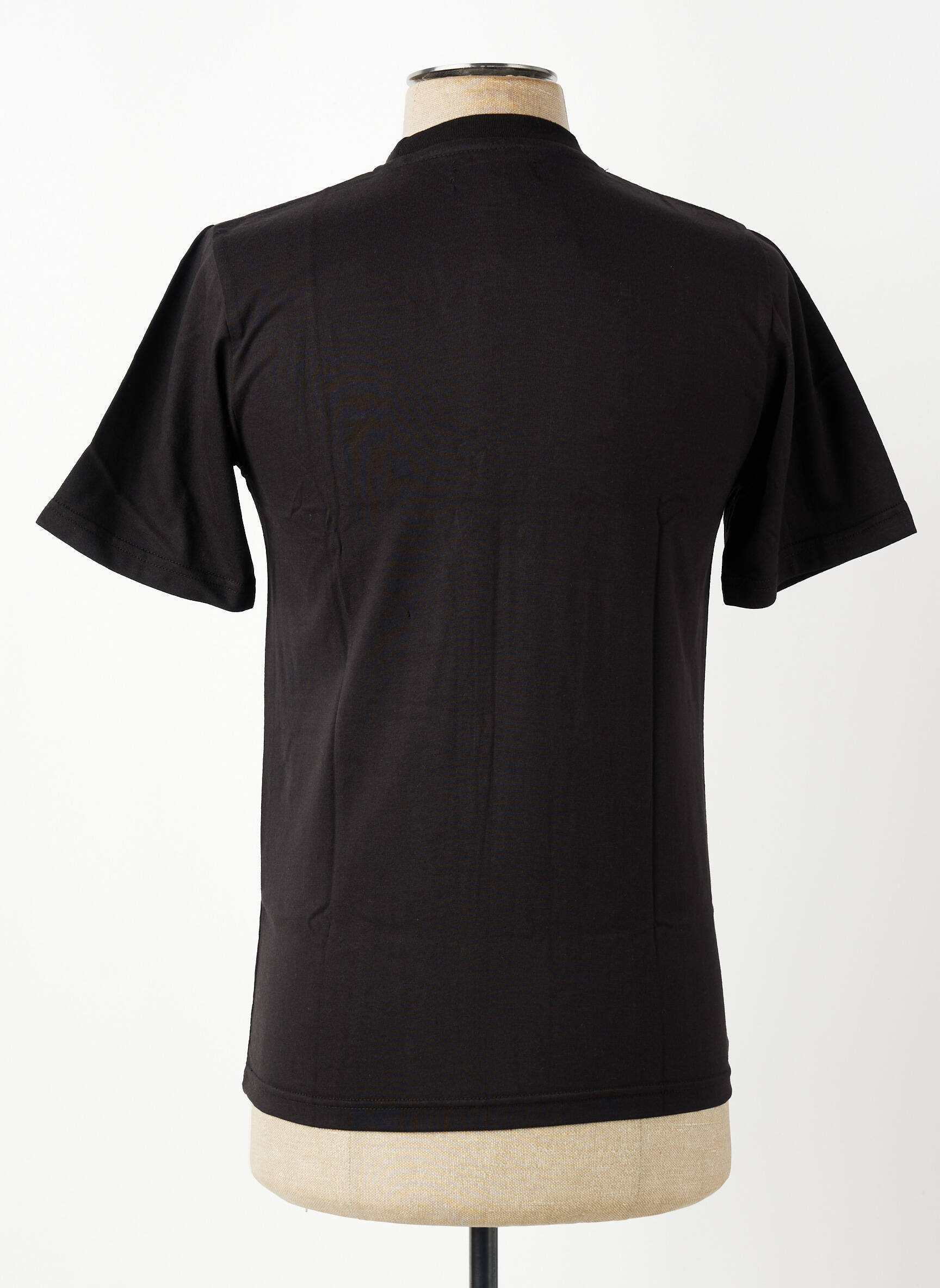Tricou broderie mâneci scurte negru GWEN & BLACK bărbat