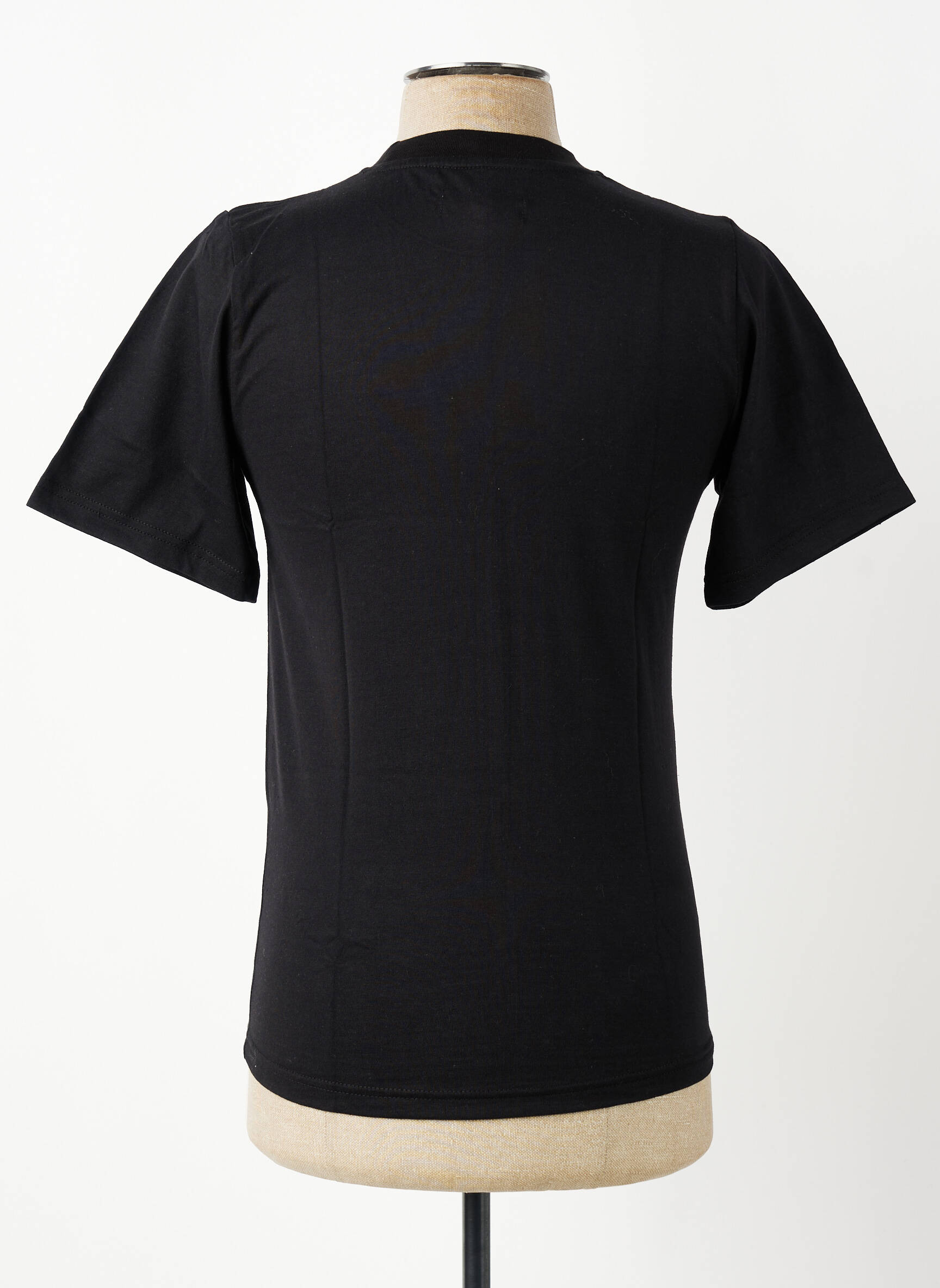 Tricou broderie mâneci scurte negru GWEN & BLACK bărbat