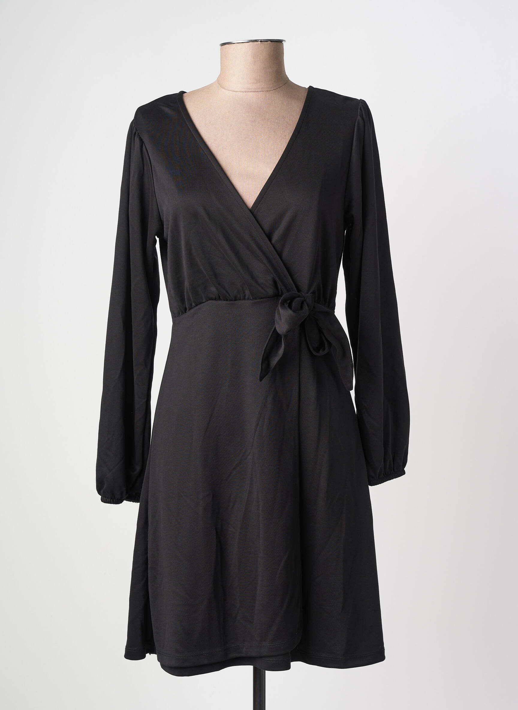 Rochie scurtă mâneci lungi mâneci lungi negru TIFFOSI femeie