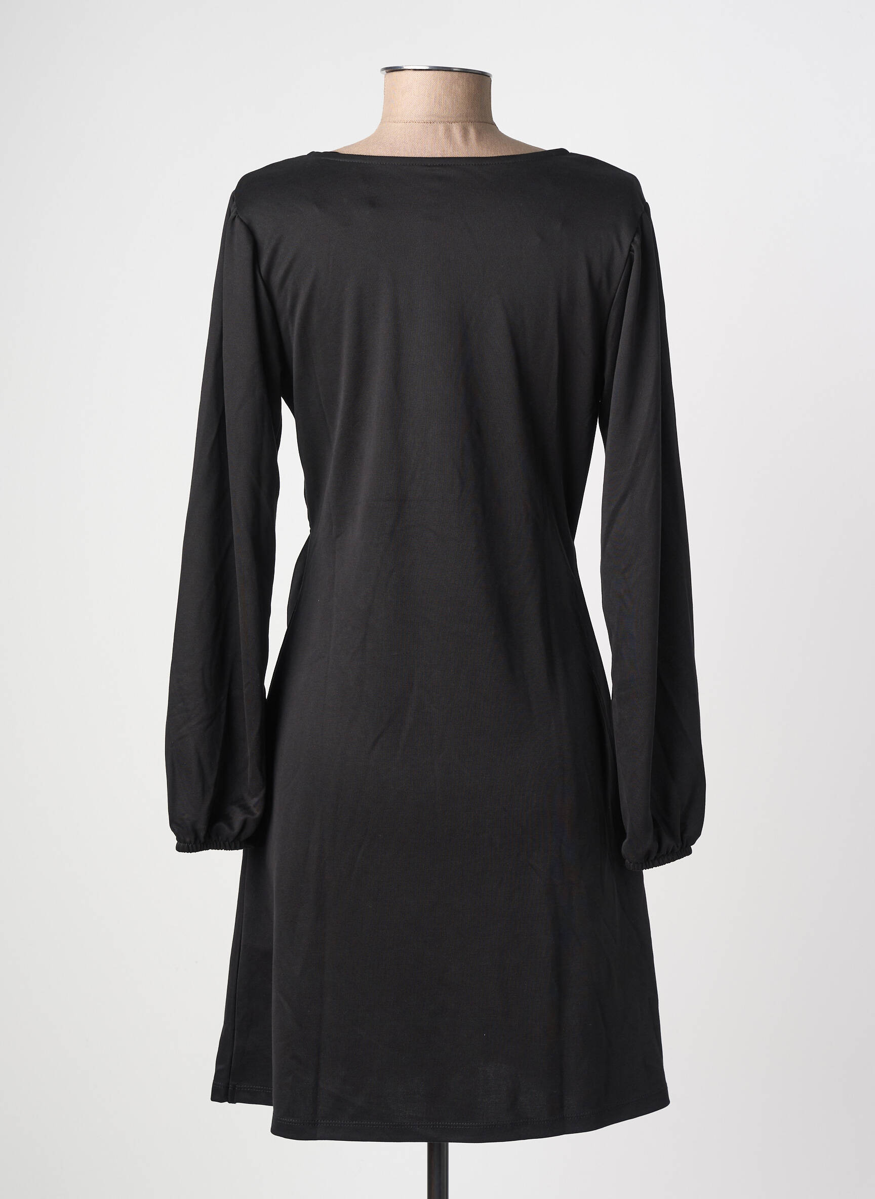 Rochie scurtă mâneci lungi mâneci lungi negru TIFFOSI femeie