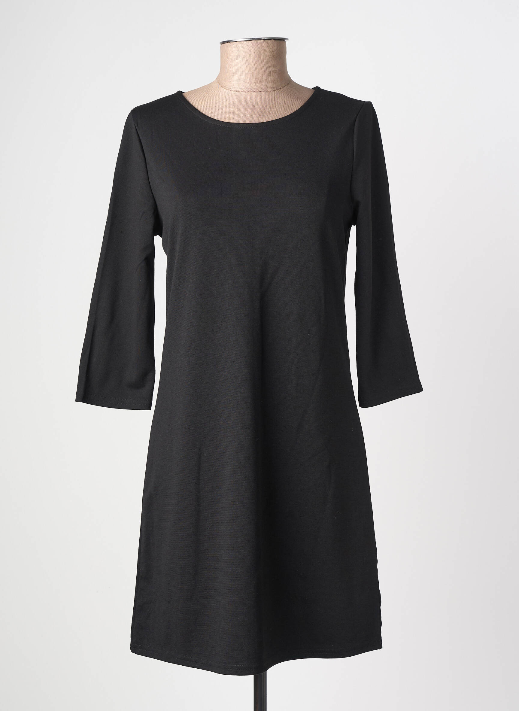 Rochie scurtă mâneci 3/4 mâneci 3/4 negru ONLY femeie