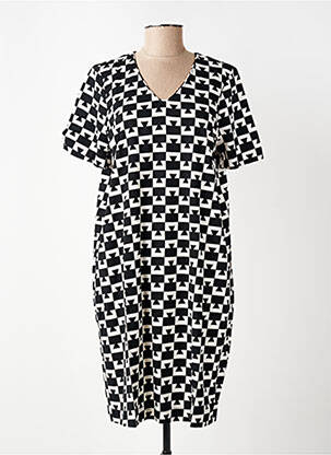 Rochie scurtă mâneci scurte mâneci scurte negru ZILCH femeie