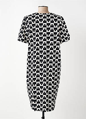 Rochie scurtă mâneci scurte mâneci scurte negru ZILCH femeie