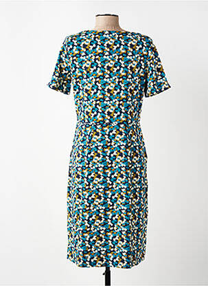 Rochie midi mâneci scurte mâneci scurte albastru ZILCH femeie
