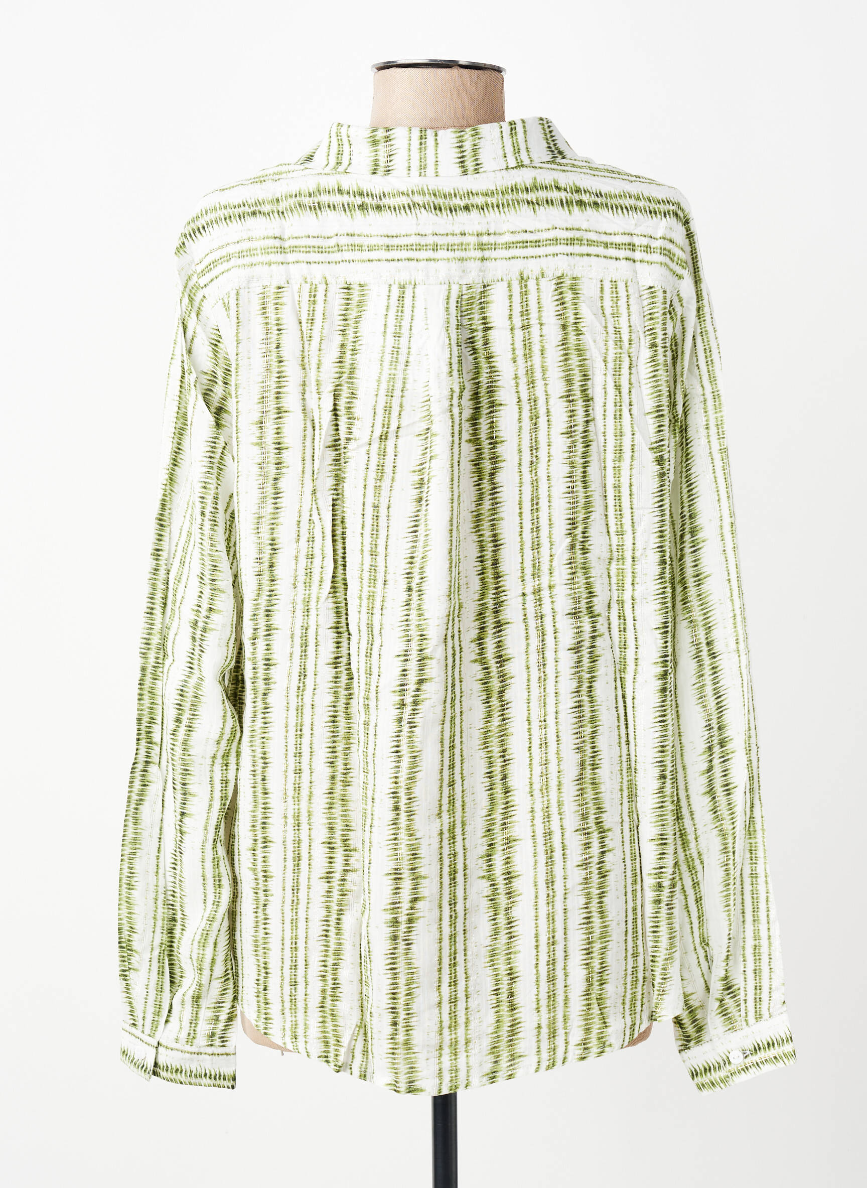 Cămașă croială dreaptă mâneci lungi verde LPB LES PETITES BOMBES  femeie