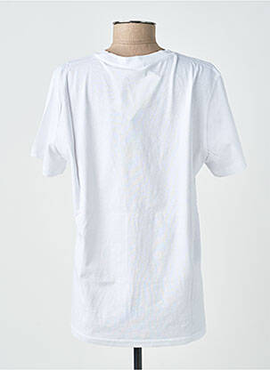 Tricou croială dreaptă mâneci scurte alb KAFFE femeie