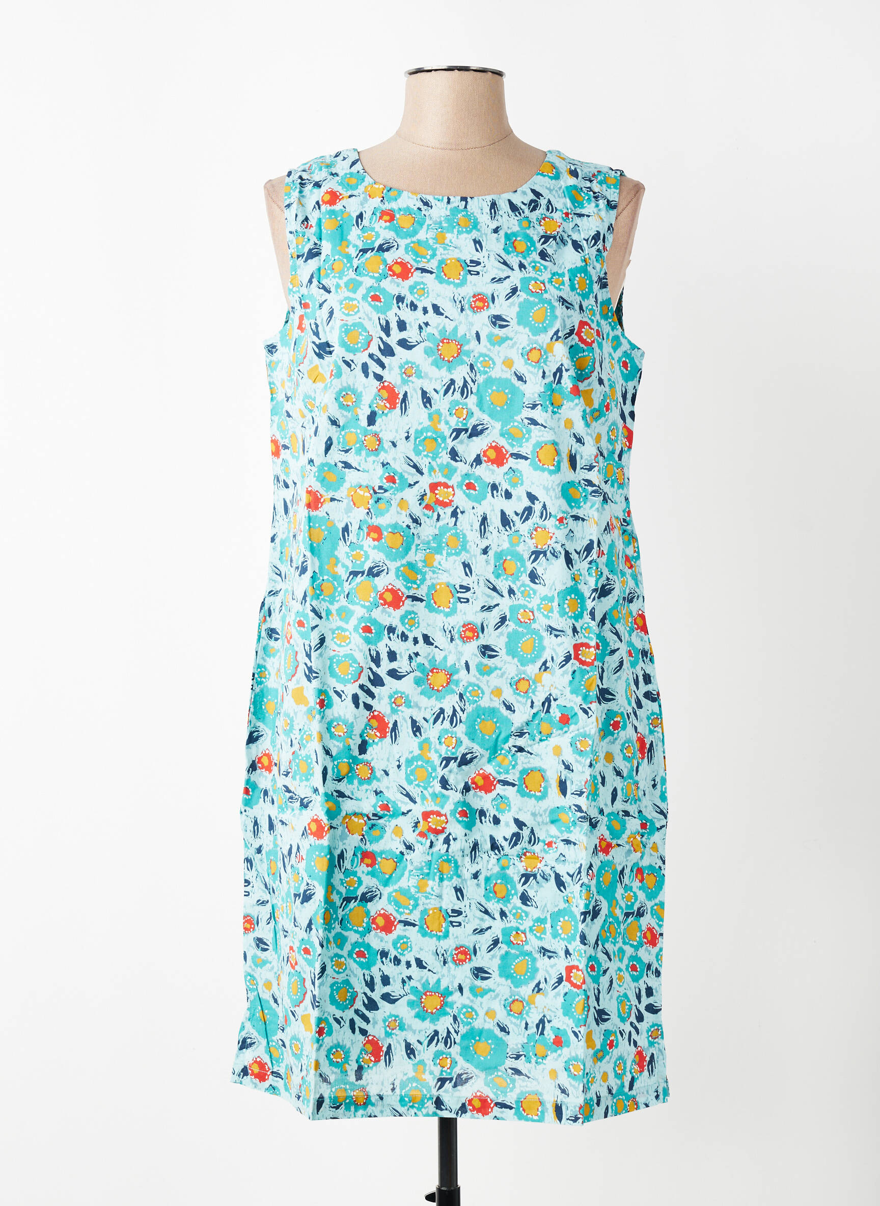 Rochie midi fără mâneci fără mâneci albastru LILY & ME femeie