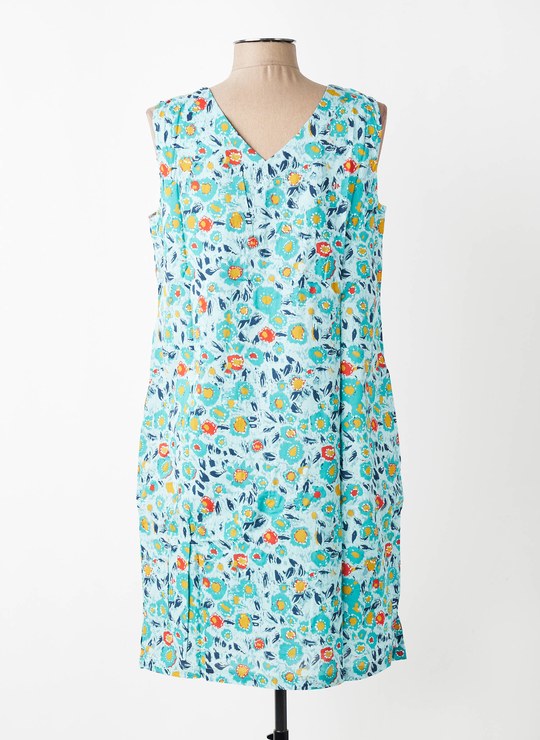 Rochie midi fără mâneci fără mâneci albastru LILY & ME femeie