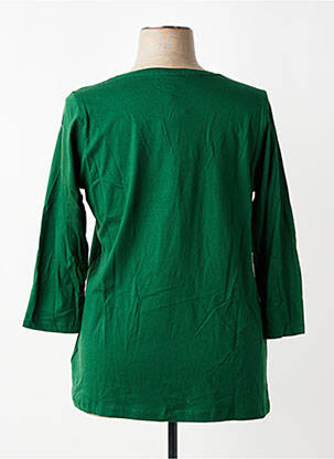 Tricou mâneci 3/4 mâneci 3/4 verde ZHENZI femeie