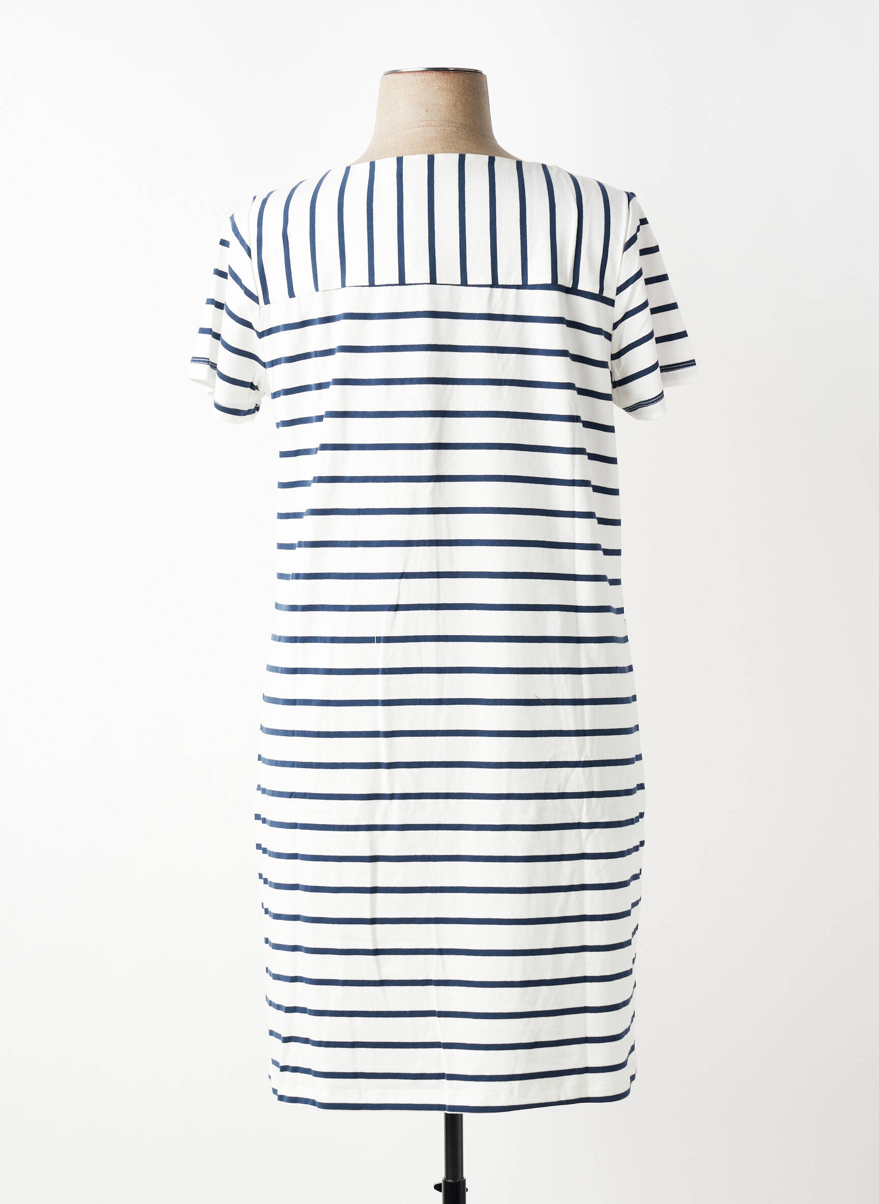 Rochie midi mâneci scurte mâneci scurte albastru LILY & ME femeie