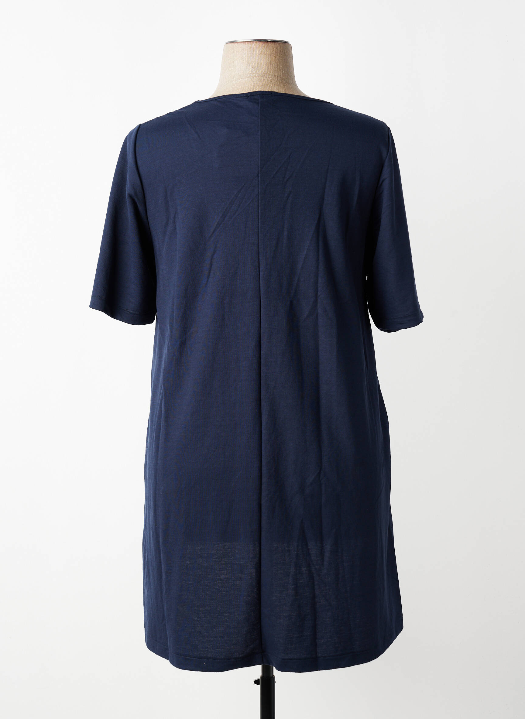 Tricou elasticitate mâneci scurte albastru G!OZE femeie