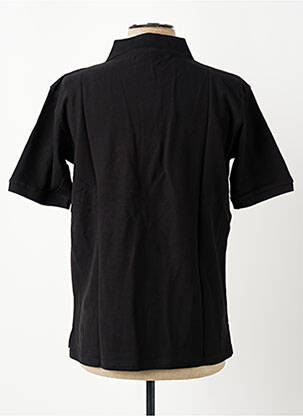 Polo croială dreaptă mâneci scurte negru GWEN & BLACK bărbat