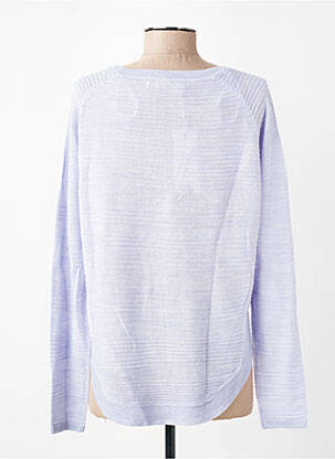 Pulover țesătură moale și aerisită mâneci lungi violet ONLY femeie
