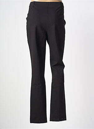 Pantalon slim talie elastică mărime normală negru DIANE LAURY femeie