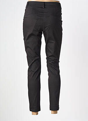 Pantalon slim talie înaltă talie înaltă negru KAFFE femeie