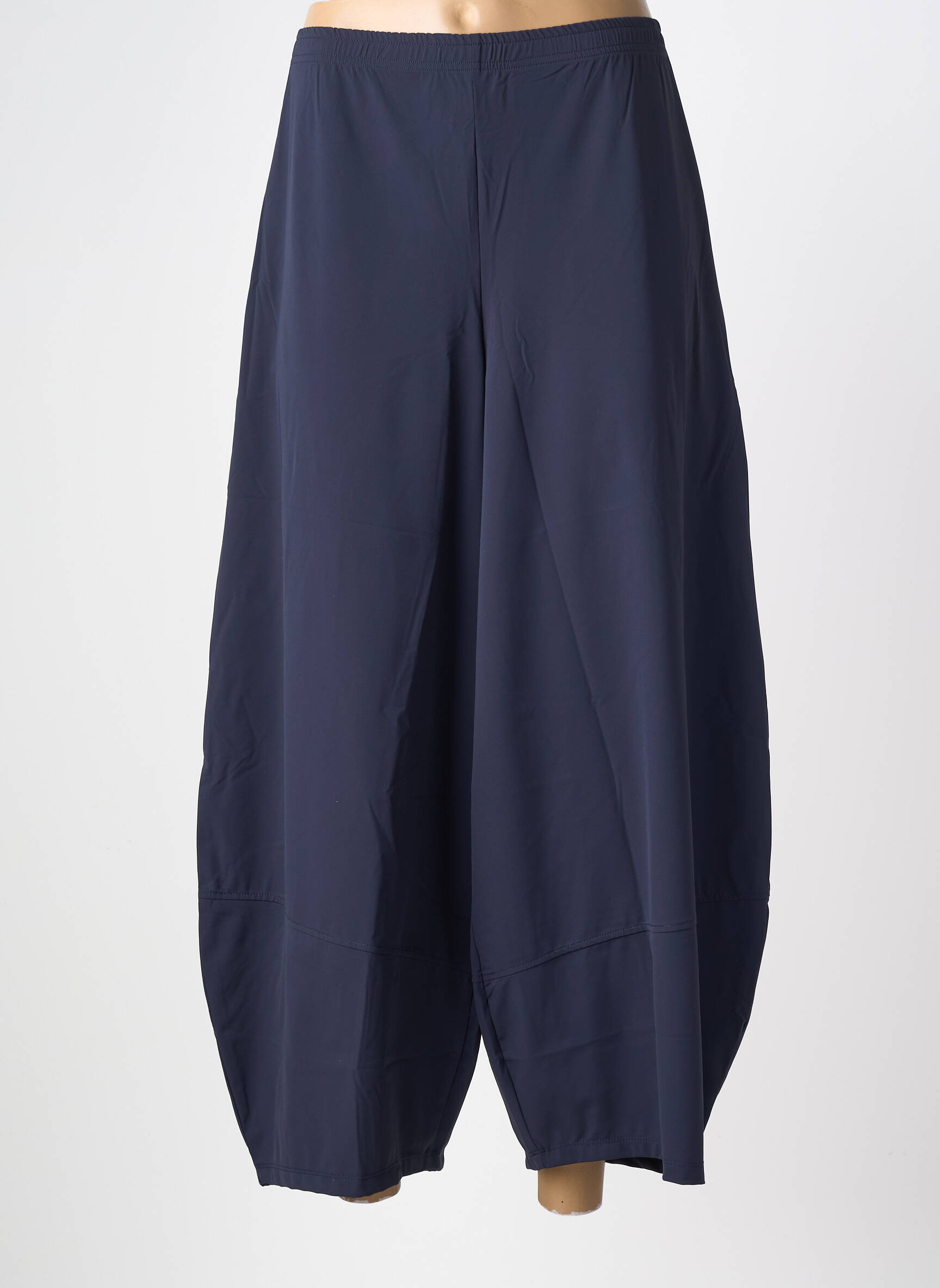 Pantalon larg mărime normală mărime normală albastru G!OZE femeie