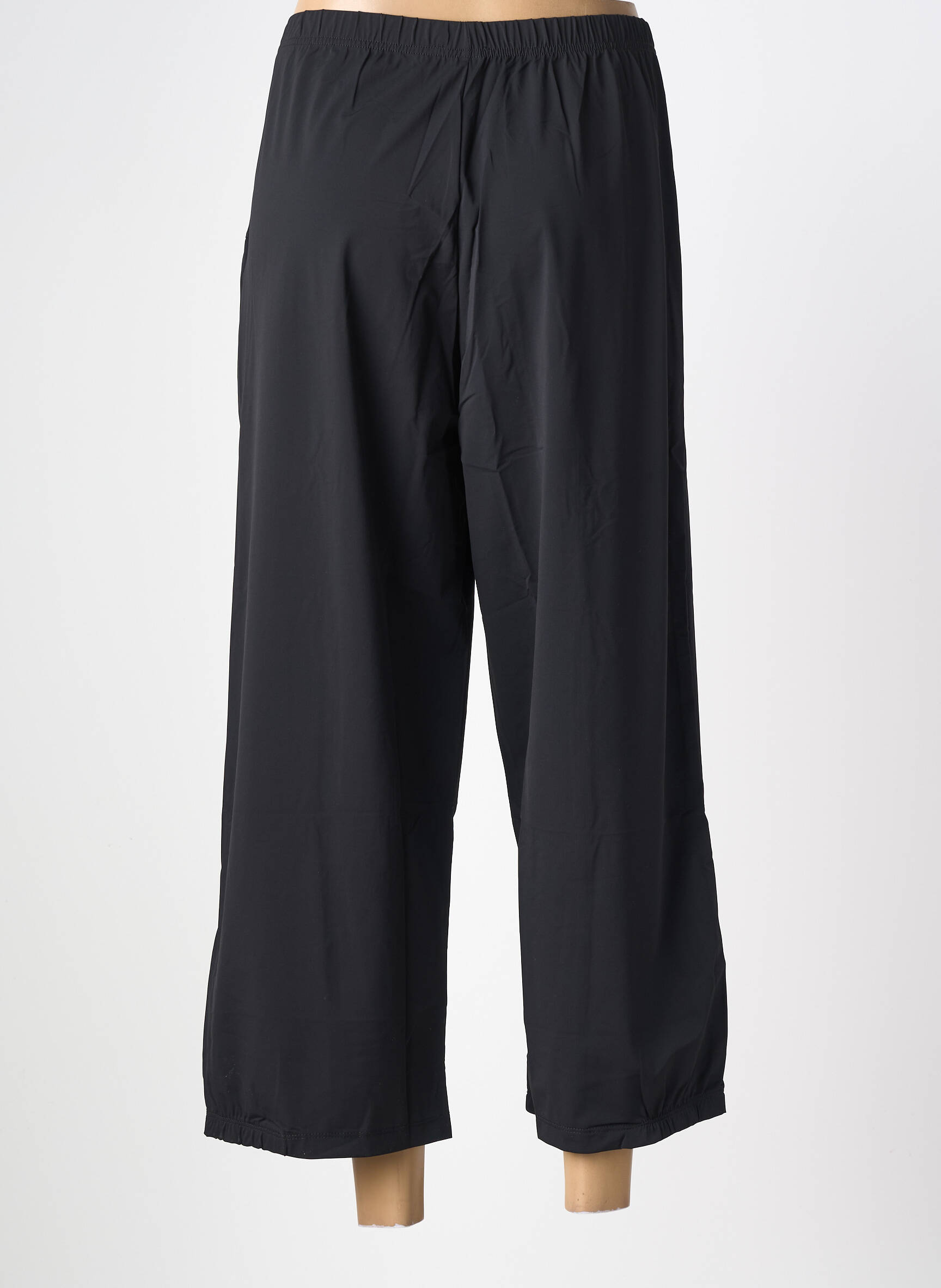 Pantalon larg buzunare mărime normală negru G!OZE femeie