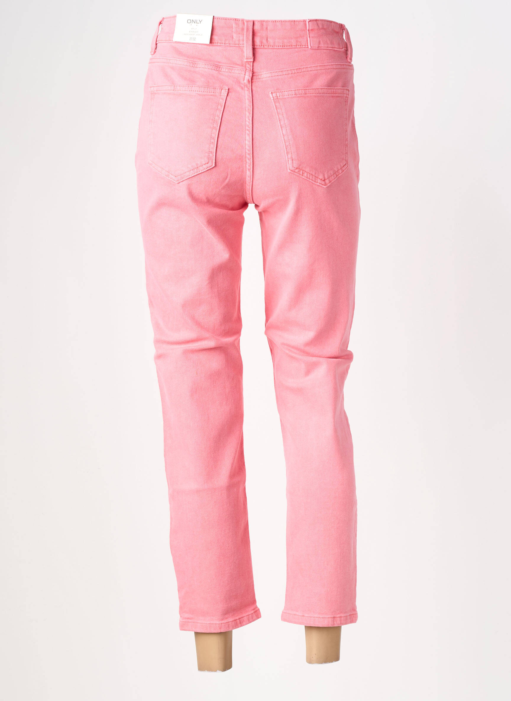 Pantalon 7/8 elasticitate mărime normală roz ONLY femeie
