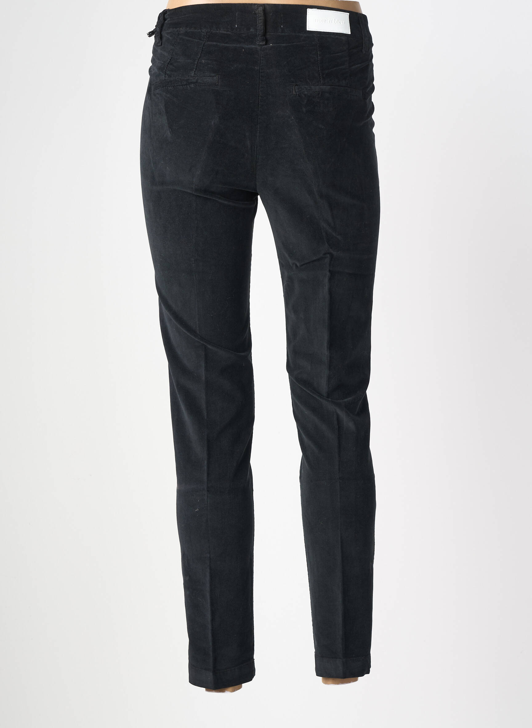 Pantalon slim elasticitate mărime normală negru NOIR'N'BLEU femeie