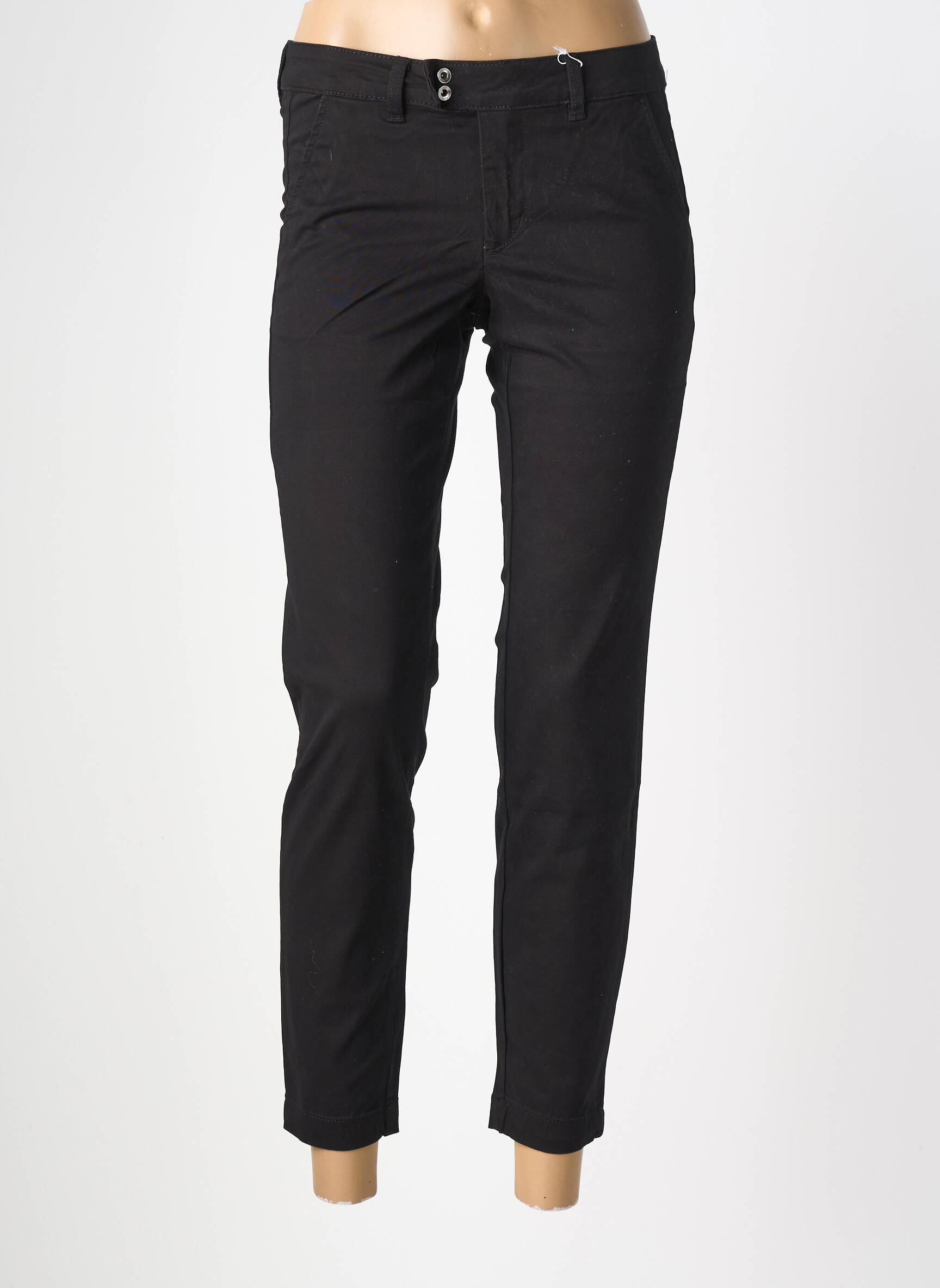 Pantalon 7/8 elasticitate mărime normală negru LPB LES PETITES BOMBES  femeie