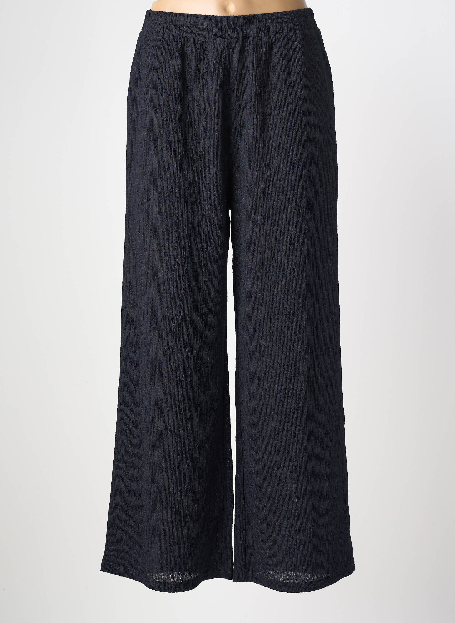 Pantalon larg mărime normală mărime normală negru MOLLY BRACKEN femeie