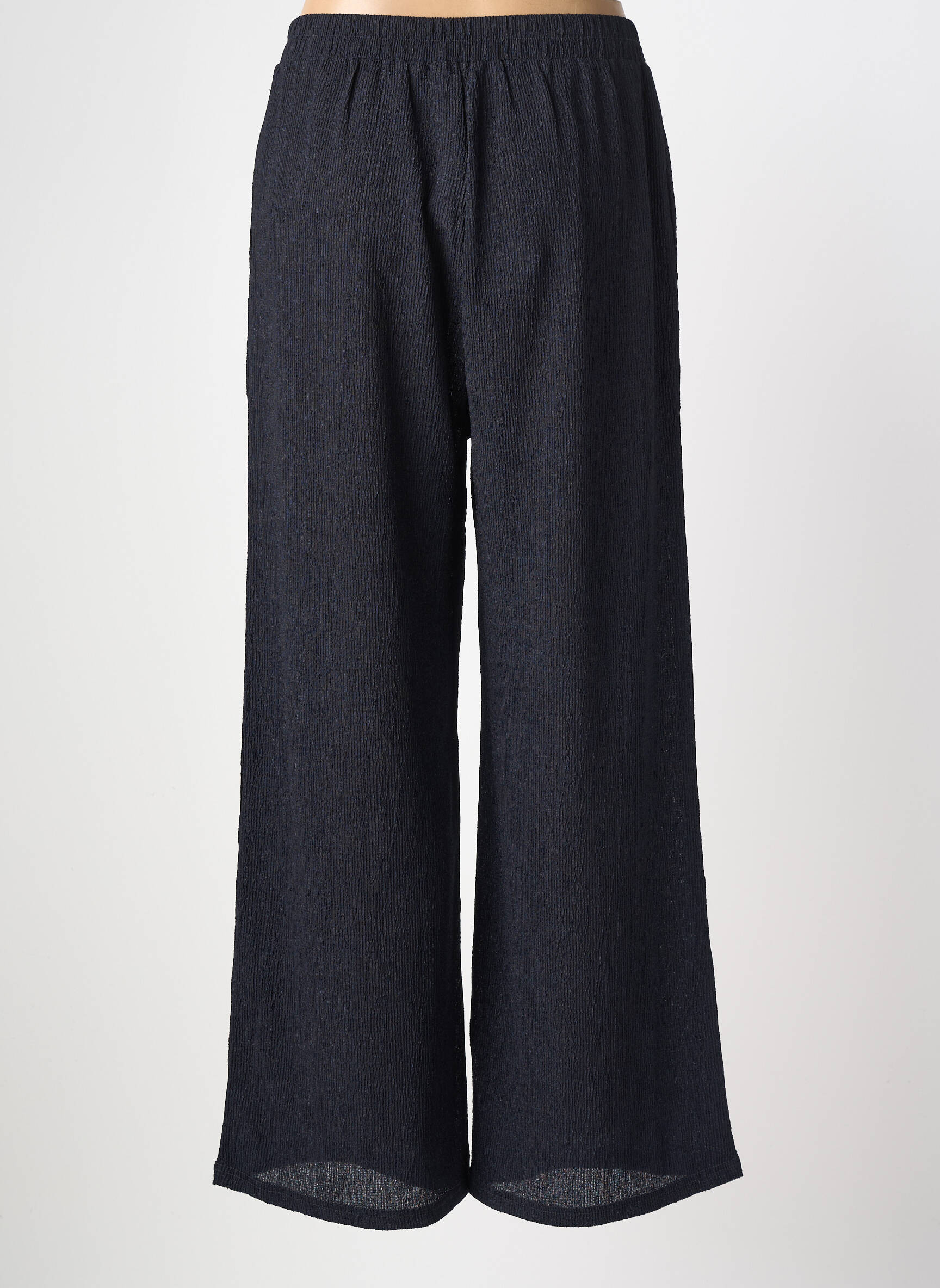 Pantalon larg mărime normală mărime normală negru MOLLY BRACKEN femeie
