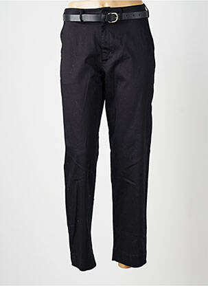Pantalon 7/8 talie înaltă talie înaltă negru TIFFOSI femeie