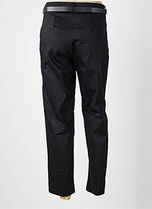 Pantalon 7/8 talie înaltă talie înaltă negru TIFFOSI femeie