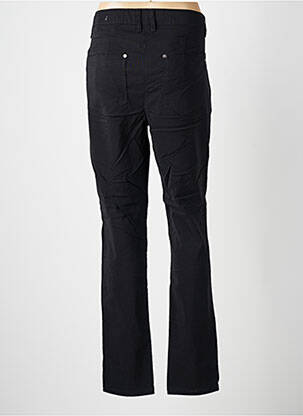 Pantalon slim țesătură poplin mărime normală negru ZHENZI femeie
