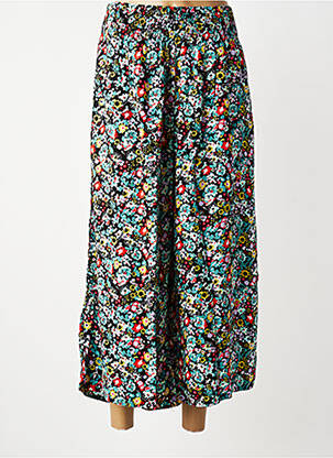 Pantalon 7/8 talie elastică mărime normală negru LILY & ME femeie