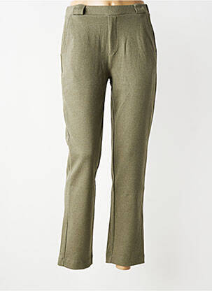 Pantalon chino mărime normală mărime normală verde YERSE femeie