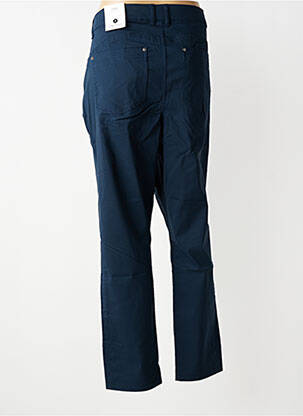 Pantalon drept elasticitate mărime normală albastru ZHENZI femeie