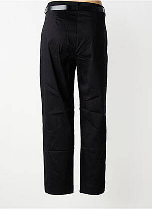 Pantalon drept închidere cu fermoar sub clapetă cu cârlig mărime normală negru TIFFOSI femeie