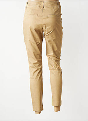 Pantalon slim elasticitate mărime normală bej KAFFE femeie