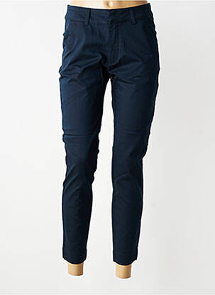 Pantalon slim elasticitate mărime normală albastru KAFFE femeie