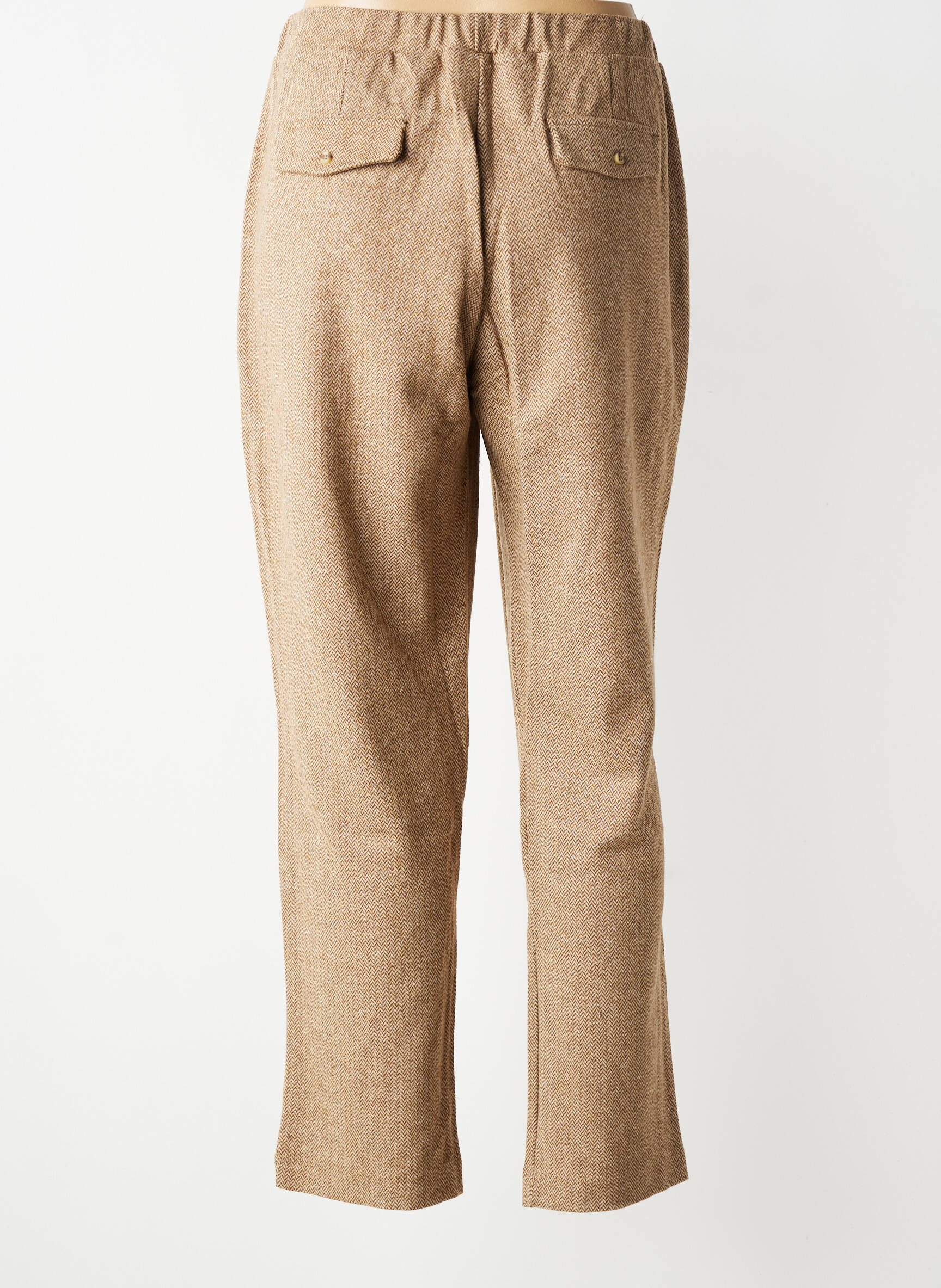 Pantalon drept elasticitate mărime normală bej YERSE femeie
